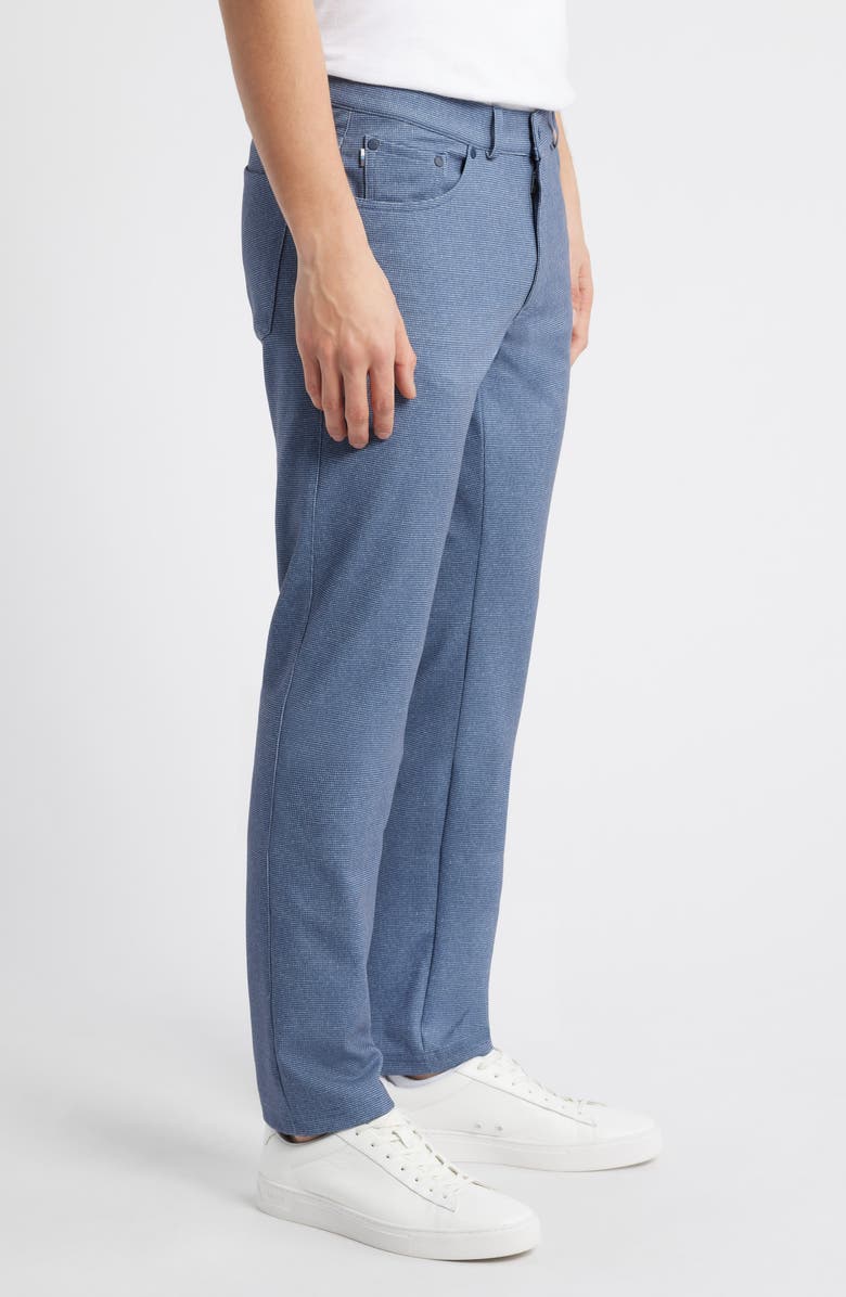 Brax Chuck Hi Flex Microprint Modern Fit Pants, Alternate, color, 26-Storm