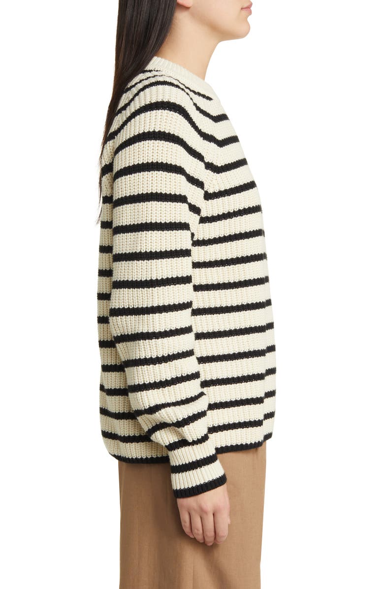 Alex Mill Amalie Stripe Cotton & Cashmere Sweater, Alternate, color, 