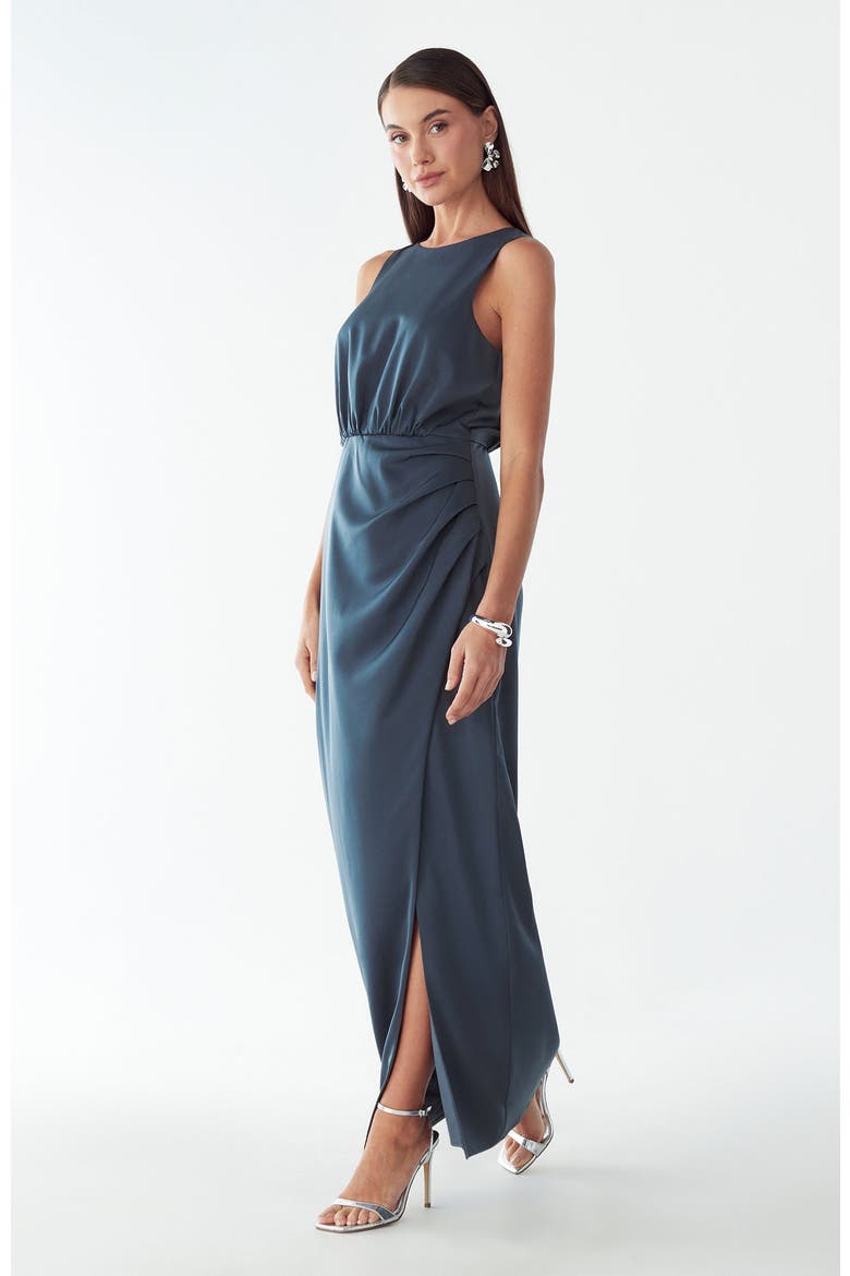 Sharmaine Dress, Alternate, color, Slate Blue