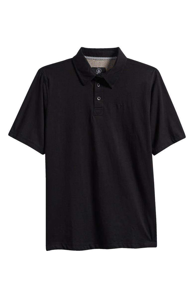 Volcom Kids' Wowser Cotton Blend Polo, Main, color,