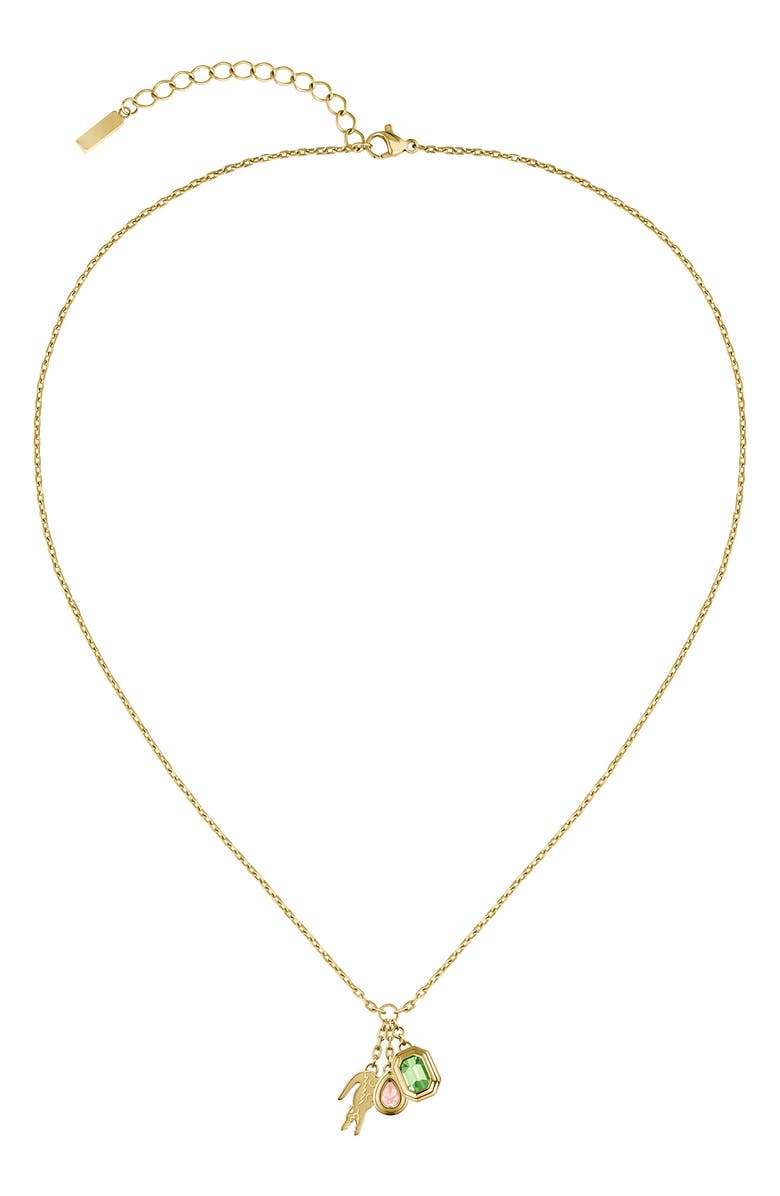 Lacoste Deva Charm Necklace, Alternate, color, 