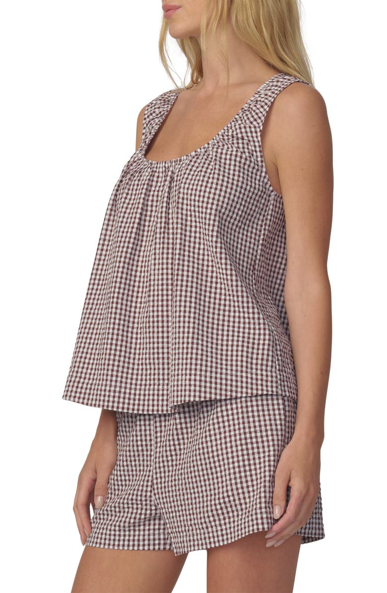 Joe's The Ana Sleeveless Top, Alternate, color, Macchiato Gingham