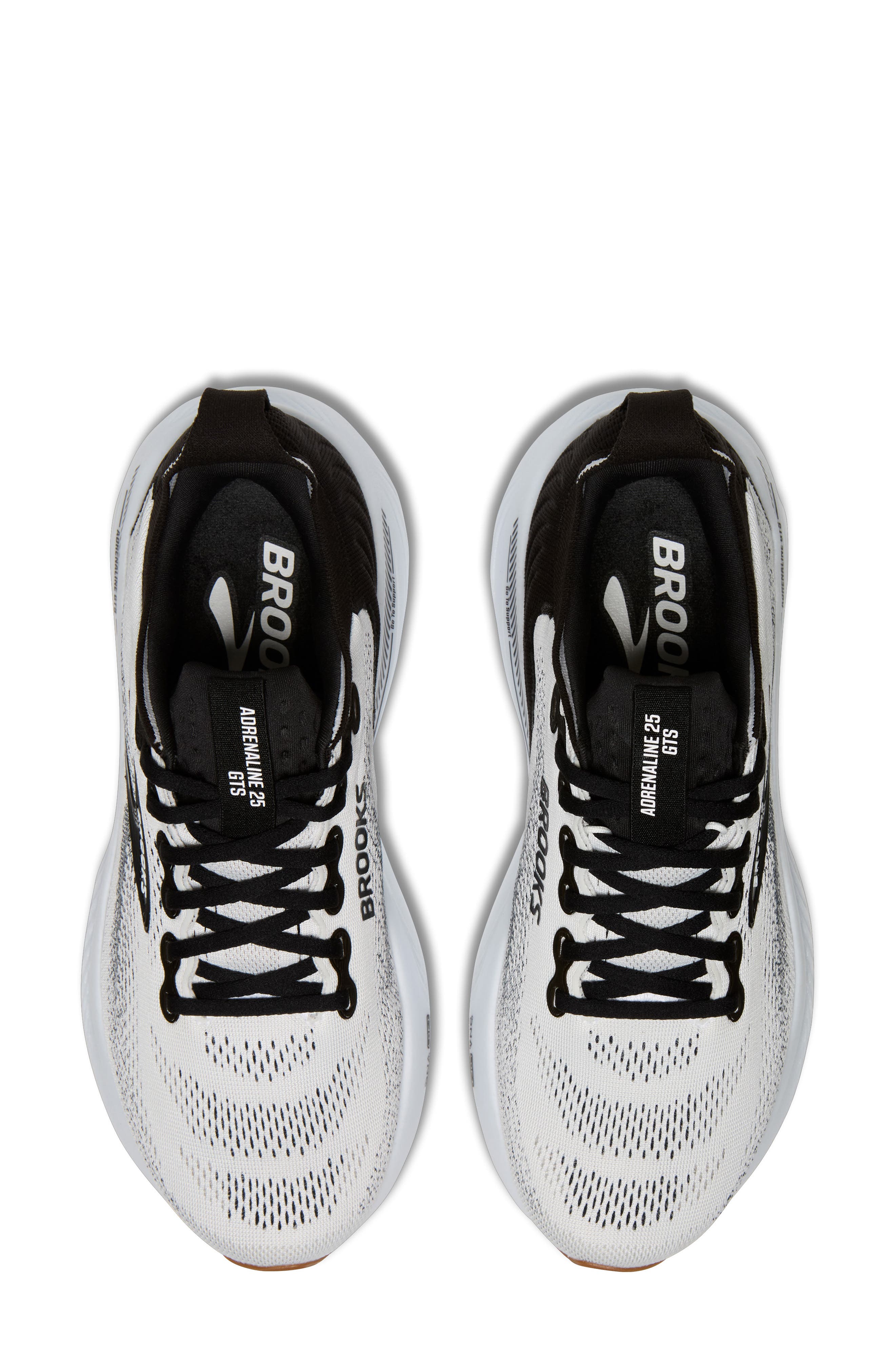 Adrenaline GTS 25 Running Shoe, Alternate, color, WHITE/ BLACK/ WHITE