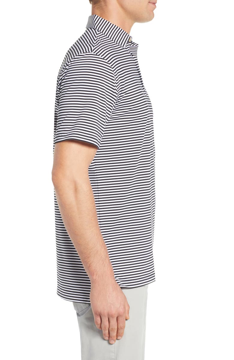 Peter Millar Stripe Stretch Jersey Performance Polo, Alternate, color, 
