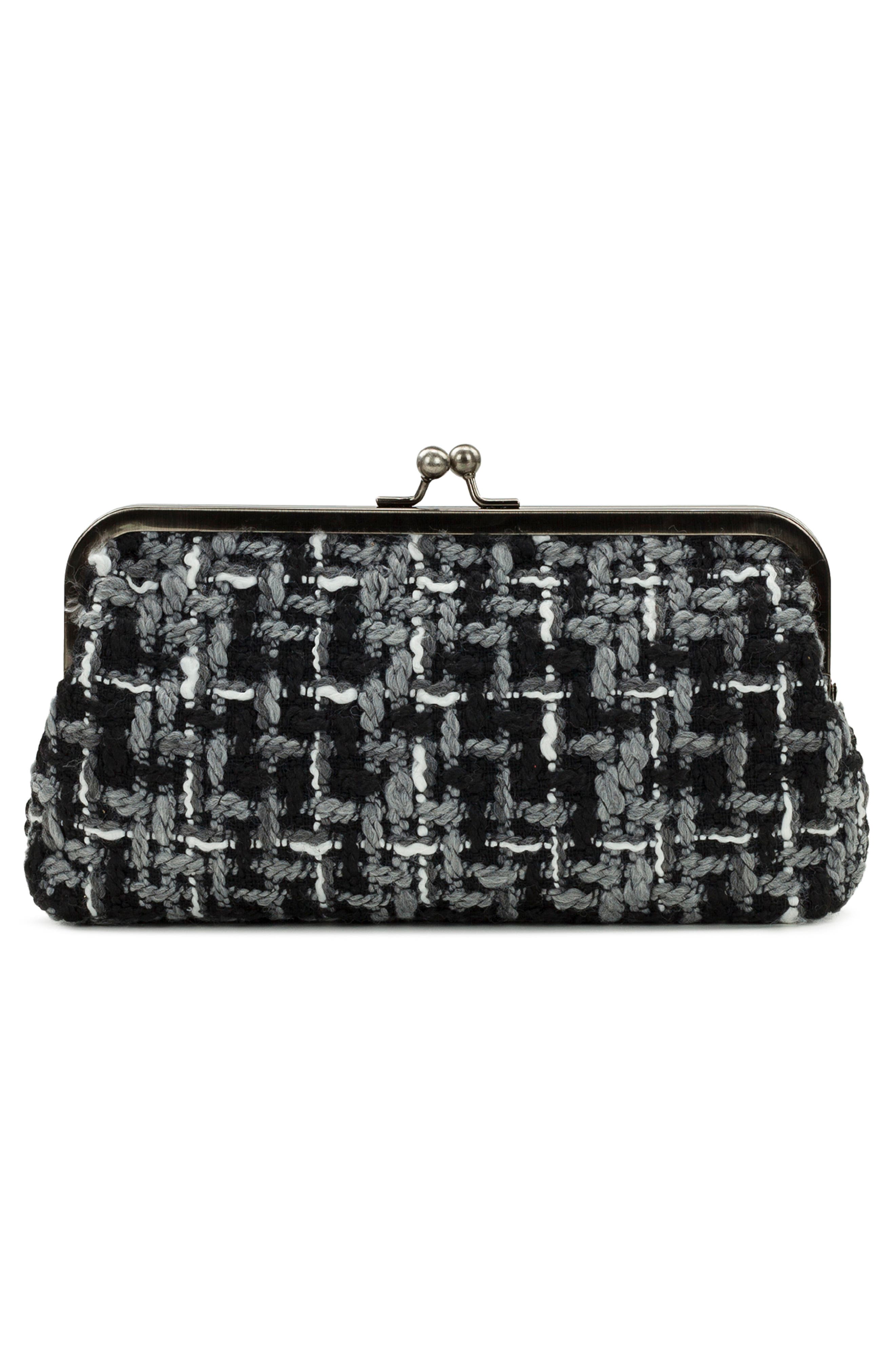 Patricia Nash Potenaz Frame Bag, Alternate, color, Black