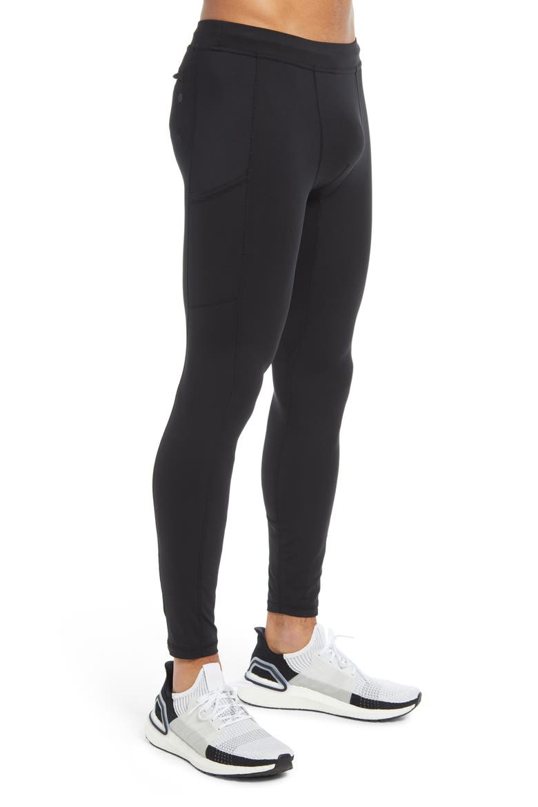 Pursuit Athletic Tights, Alternate, color, BLACK