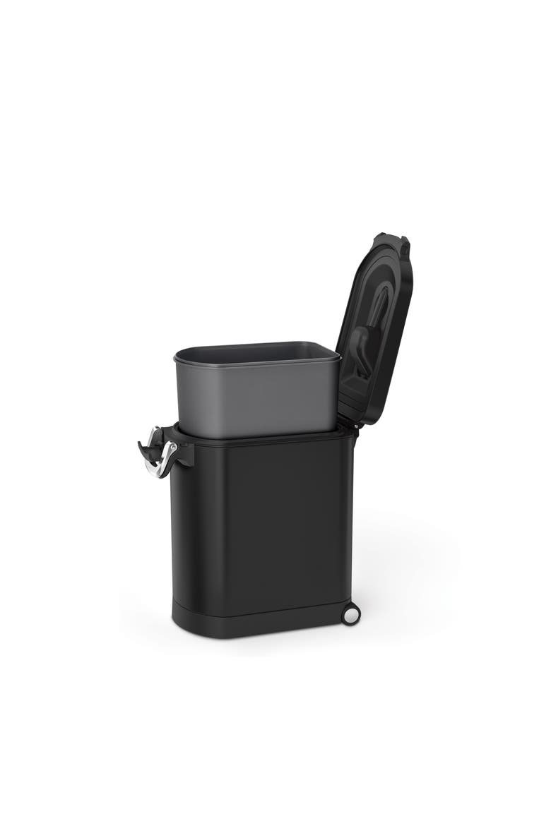 medium pet food can, Alternate, color, Matte Black