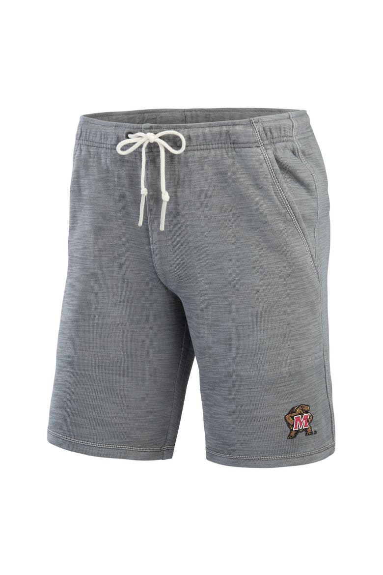 Men's Tommy Bahama Gray Maryland Terrapins Tobago Bay Tri-Blend Shorts, Alternate, color, Gray