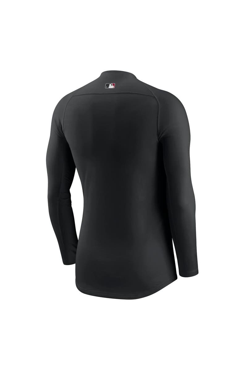 Nike Men's Nike  Black Arizona Diamondbacks Base Layer Raglan Long Sleeve Performance T-Shirt, Alternate, color, 