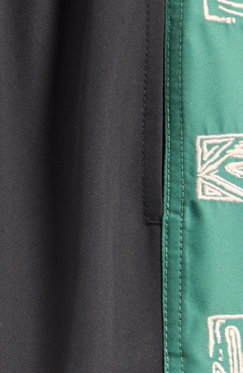 Rip Curl Kids' Tropic Daze Volley Swim Trunks, Alternate, color, Washed Black