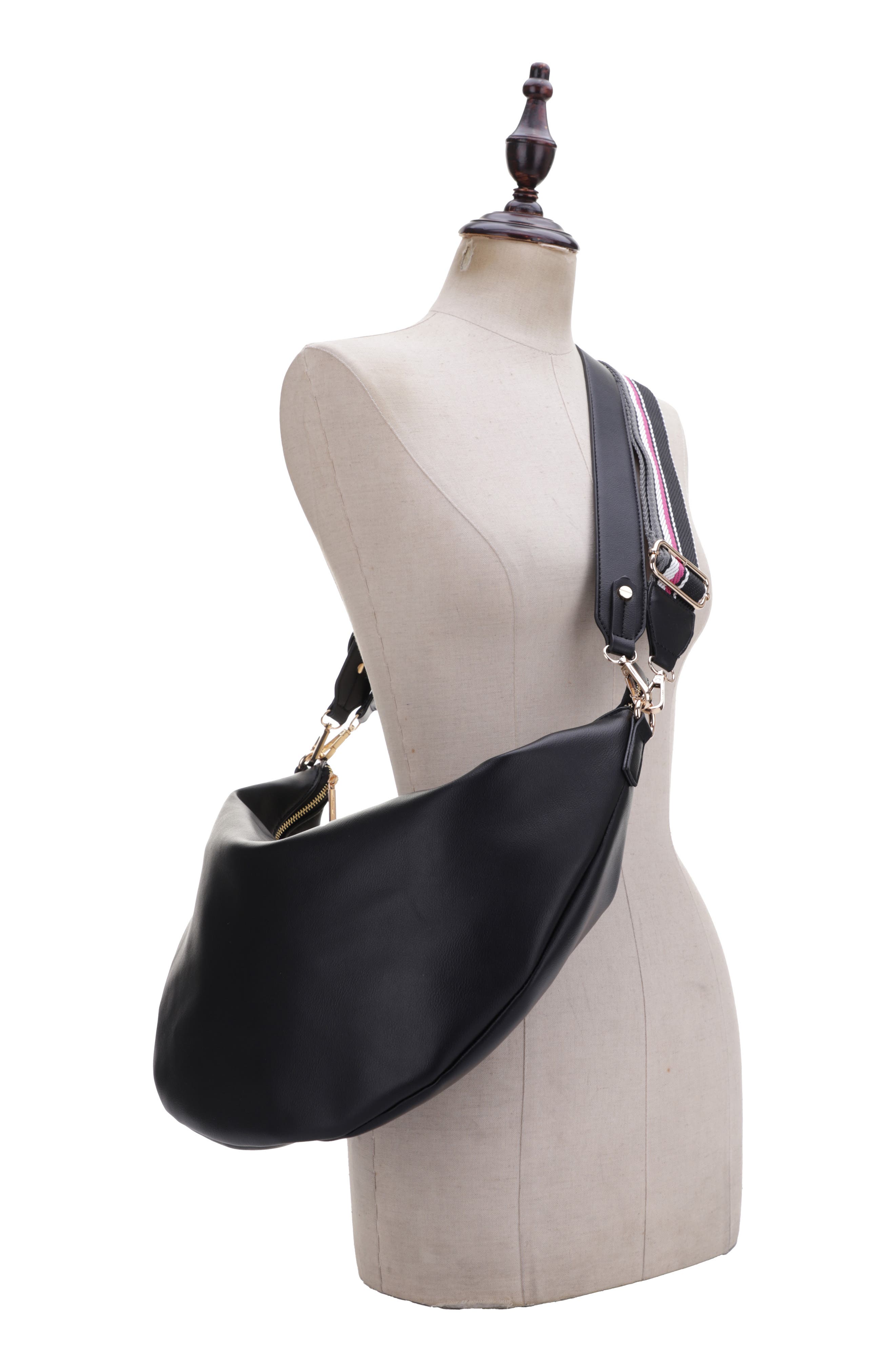 Mali + Lili Megan Crescent Crossbody Bag, Alternate, color, 