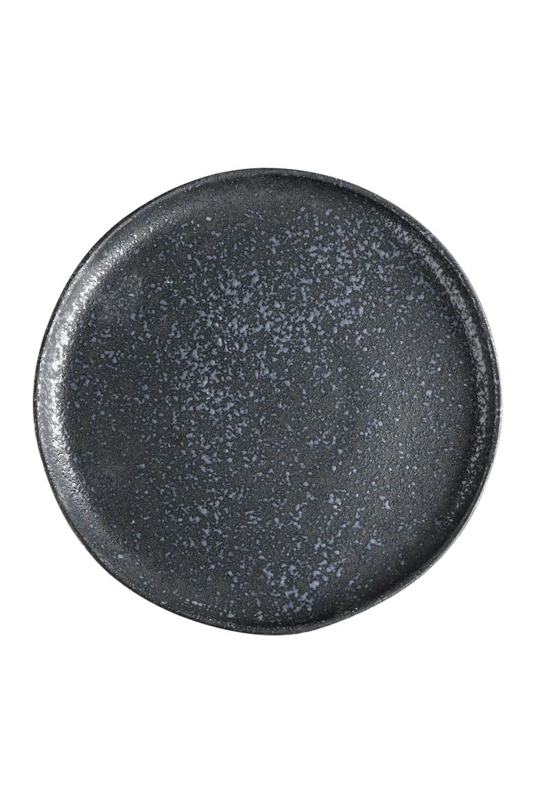 Tom Stoneware 4-Piece Dinner Plate Set, Alternate, color, Black and White