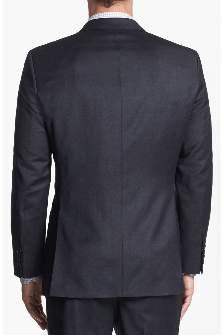 'Pasolini/Movie' Classic Fit Charcoal Wool Suit, Alternate, color, CHARCOAL