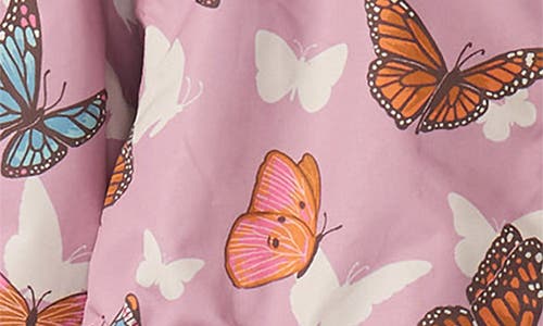 Hatley Kids' Pop Out Butterflies Waterproof Rain Jacket In Multi