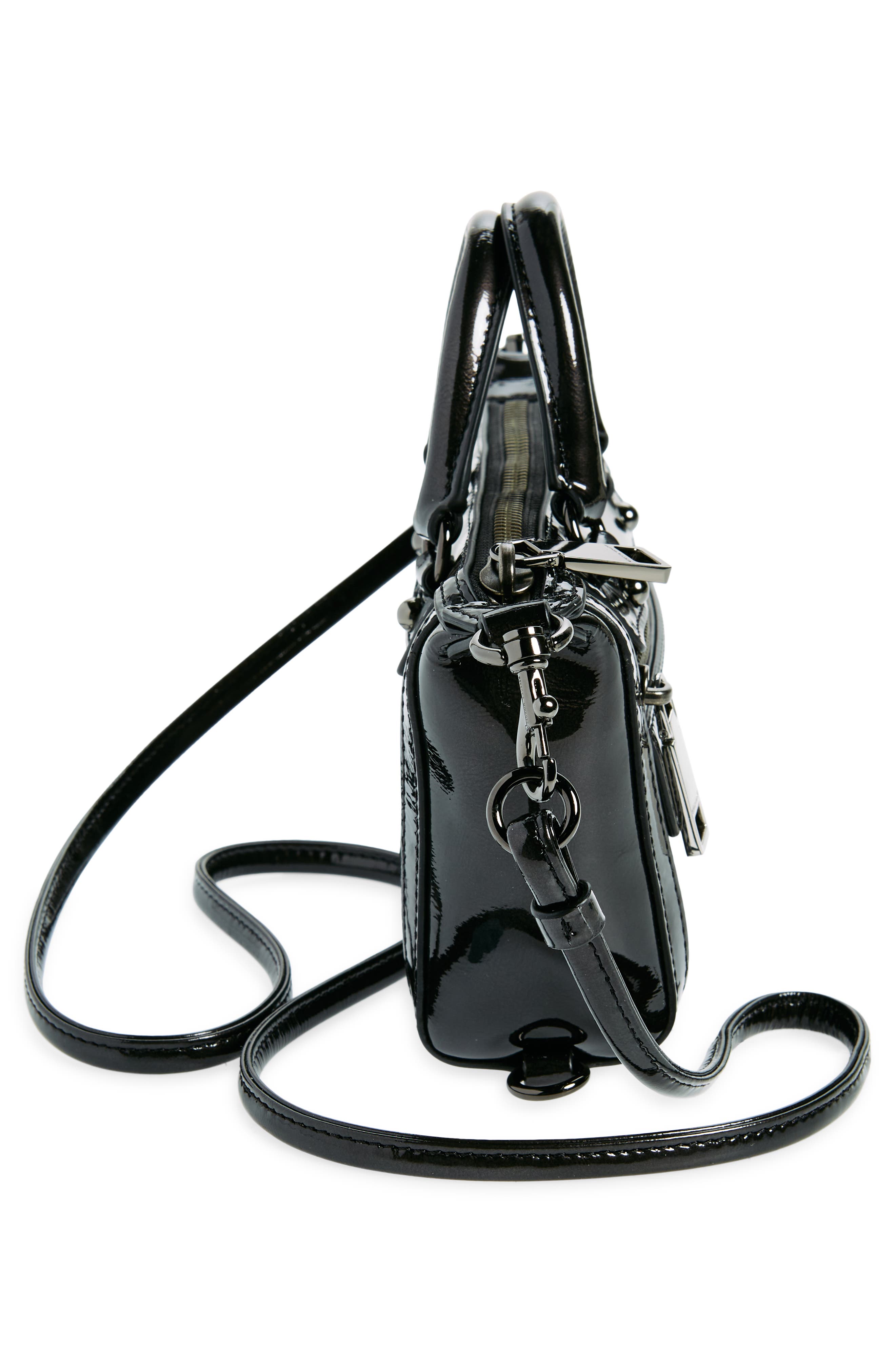 Rebecca Minkoff Micro Mini M.A.B. Leather Crossbody Bag, Alternate, color, 