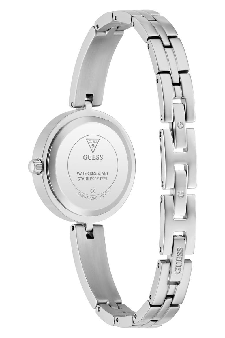 Lovey Crystal Bracelet Watch, 27mm, Alternate, color, ICE BLUE