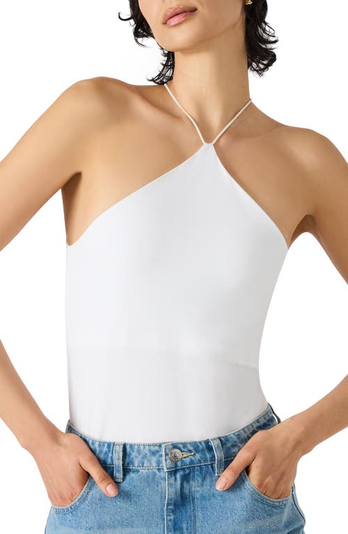 Steve Madden Linnie Halter Top In White