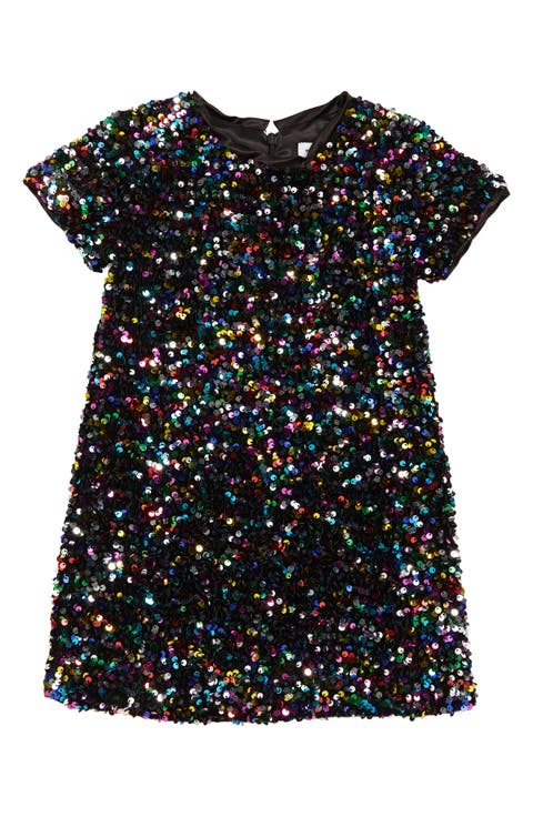Shimmer Stardust Sequin Dress