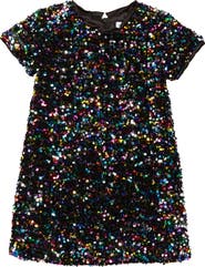Lola + The Boys Shimmer Stardust Sequin Dress
