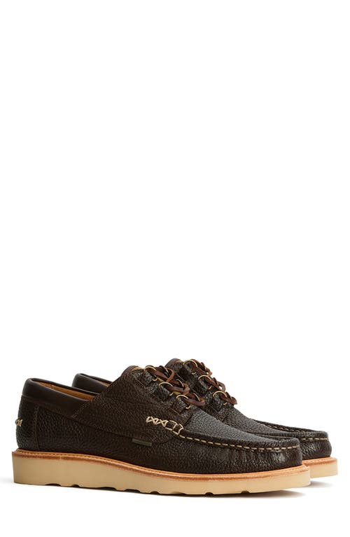 Barbour Murtin Lugged Lace-up Shoe In Brown