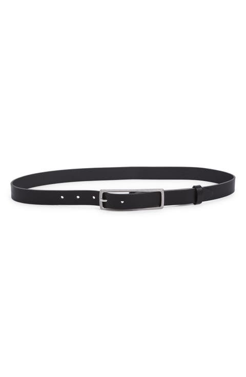 【関税込み】rag & bone ブラック Stevie レザーベルト Stevie Leather Belt - Black | rag & bone