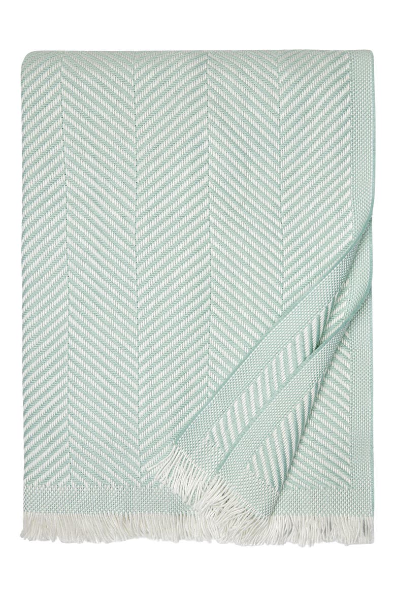 Costa Cotton Throw, Main, color, POOLSIDE