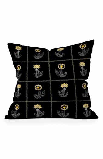 Dandelion Patchwork Accent Pillow