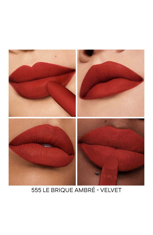 Guerlain Rouge G Customizable Velvet Lipstick Refill In Brown