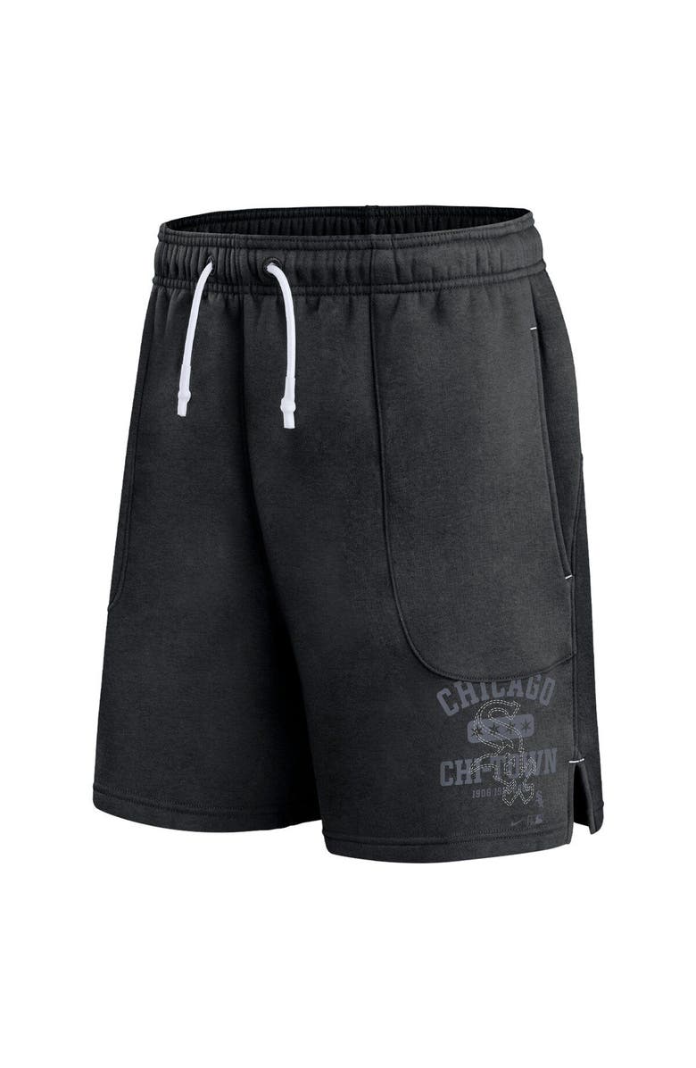 Nike Men's Nike Black Chicago White Sox Statement Ball Game Shorts, Alternate, color, Black