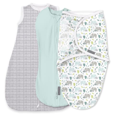 SwaddleMe by Ingenuity Comfort Pack Baby Swaddle Set