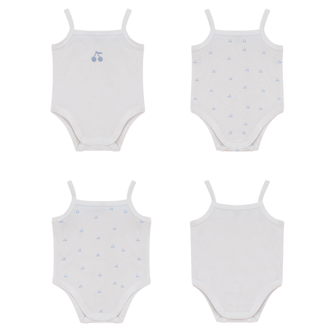 Cherry Print Romper Set (Toddler)