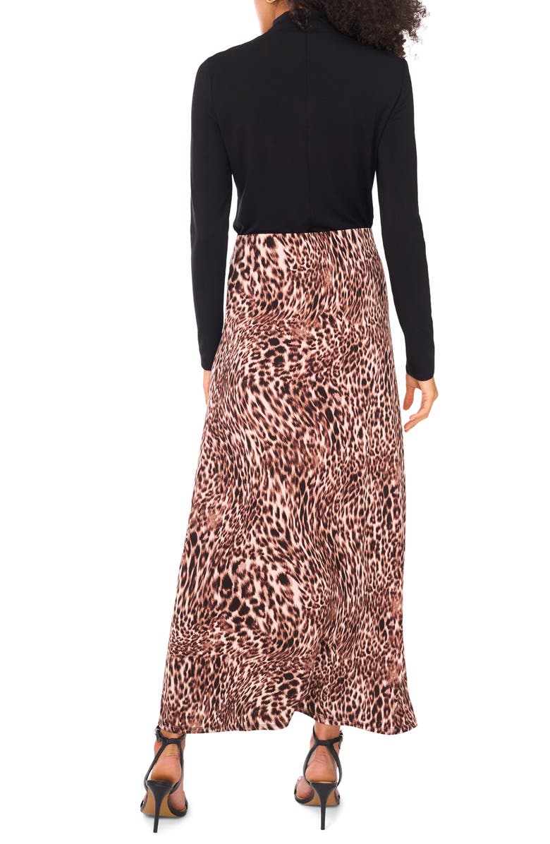 Vince Camuto Print Pull-On Maxi Skirt, Alternate, color, 