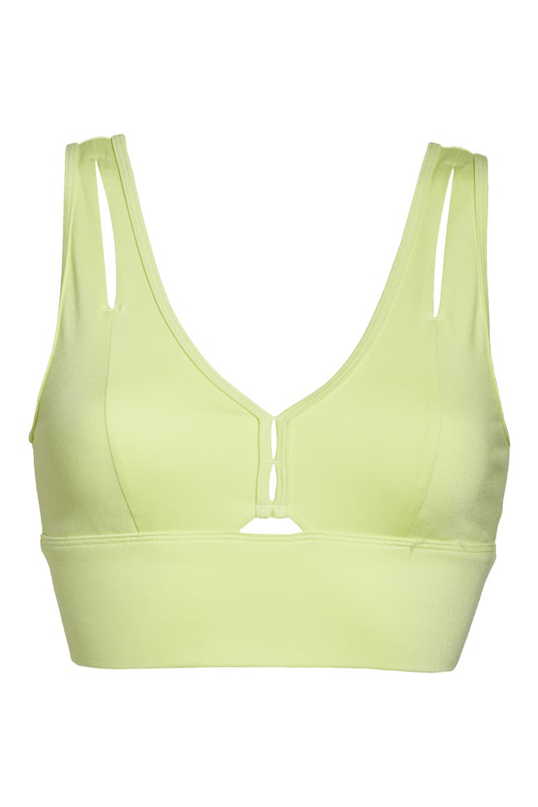 United Long Bra, Alternate, color, SHOCK YELLOW