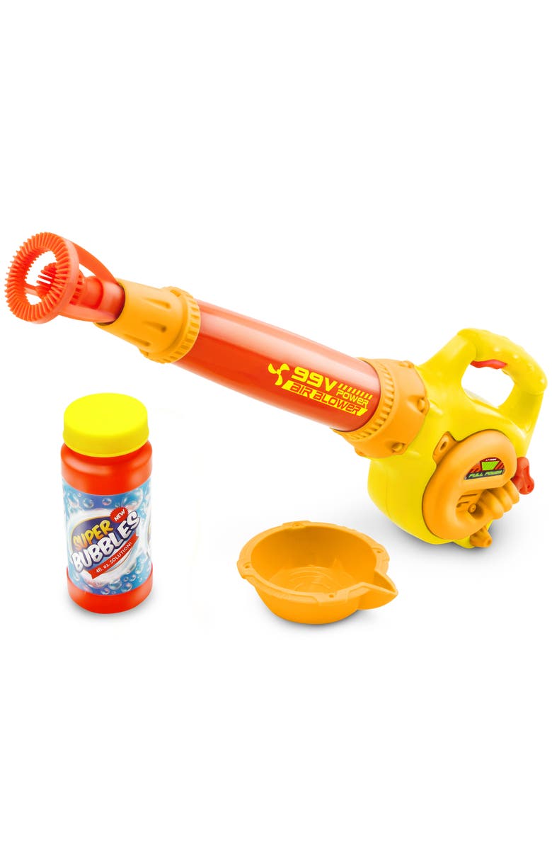 Lanard Air Bubbler, Battery Powered Blower Machine, Interchangeable Tip, Alternate, color, Multicolored