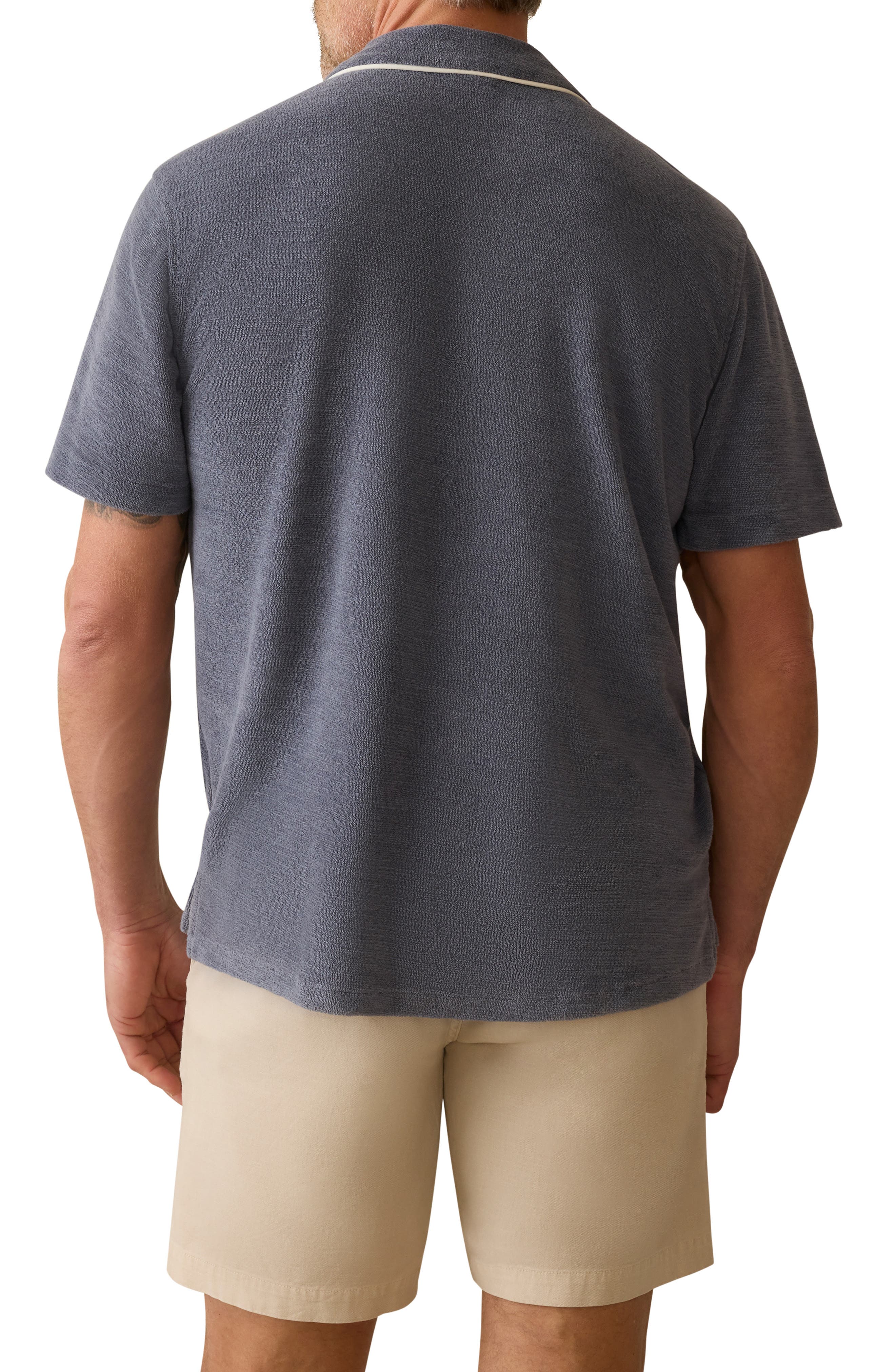 Cabana Terry Cloth Camp Shirt - image 2