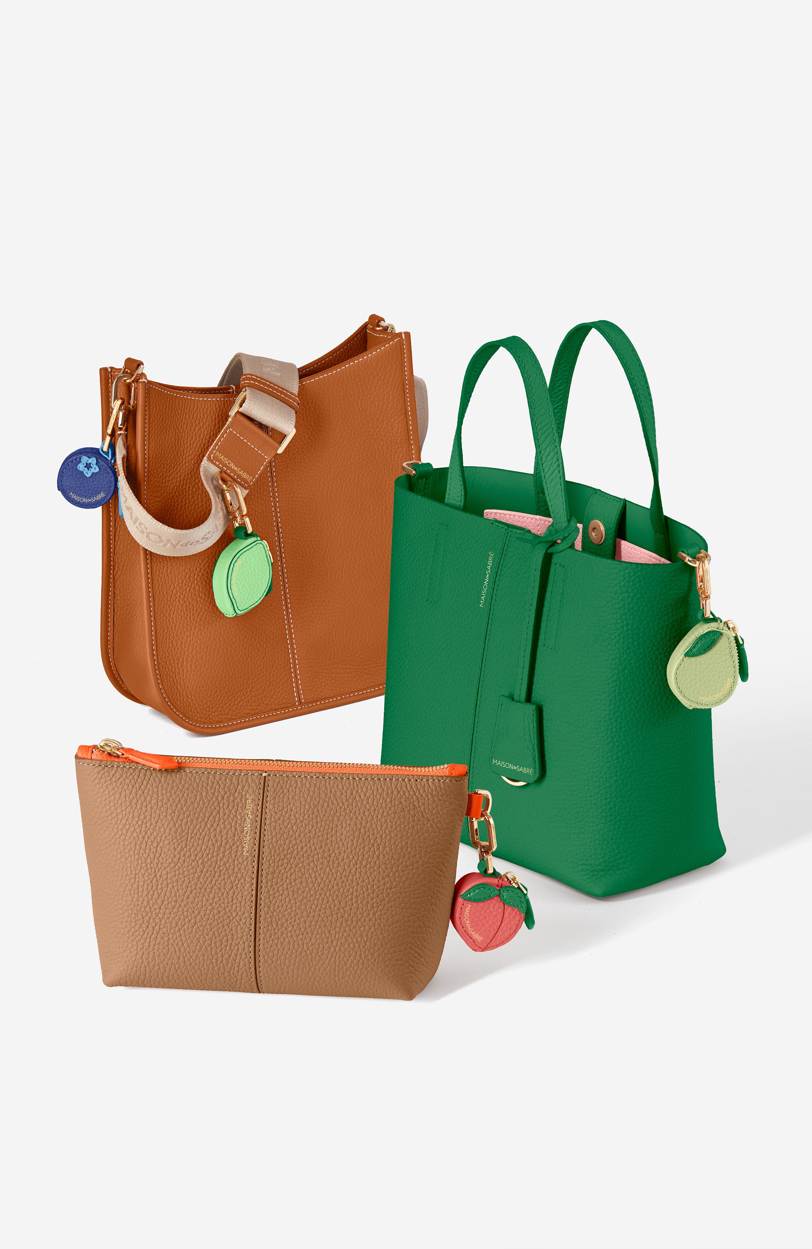 MAISON de SABRÉ The SABREMOJI Fruit Charm, Alternate, color, Pear