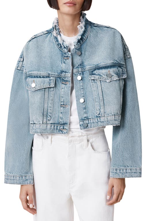 Allsaints Sonny Crop Denim Jacket