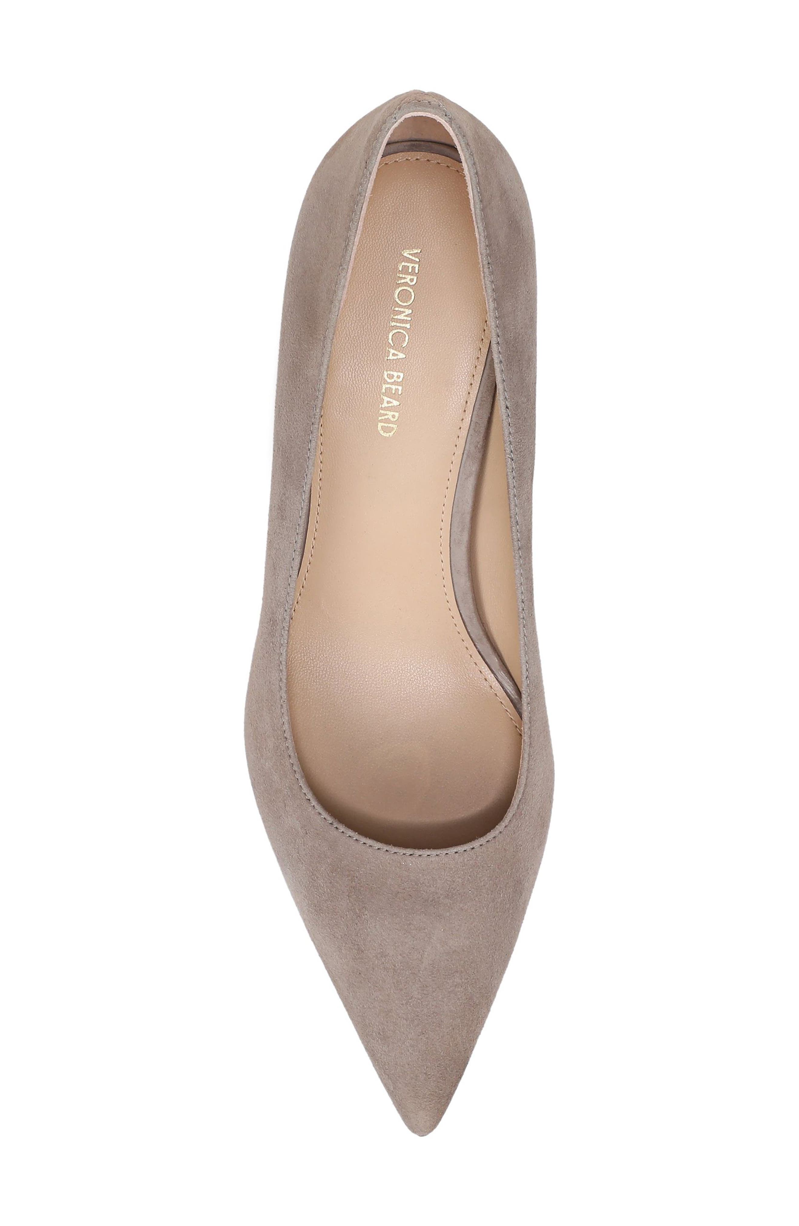 Rita Pointed Toe Pump, Alternate, color, BARK