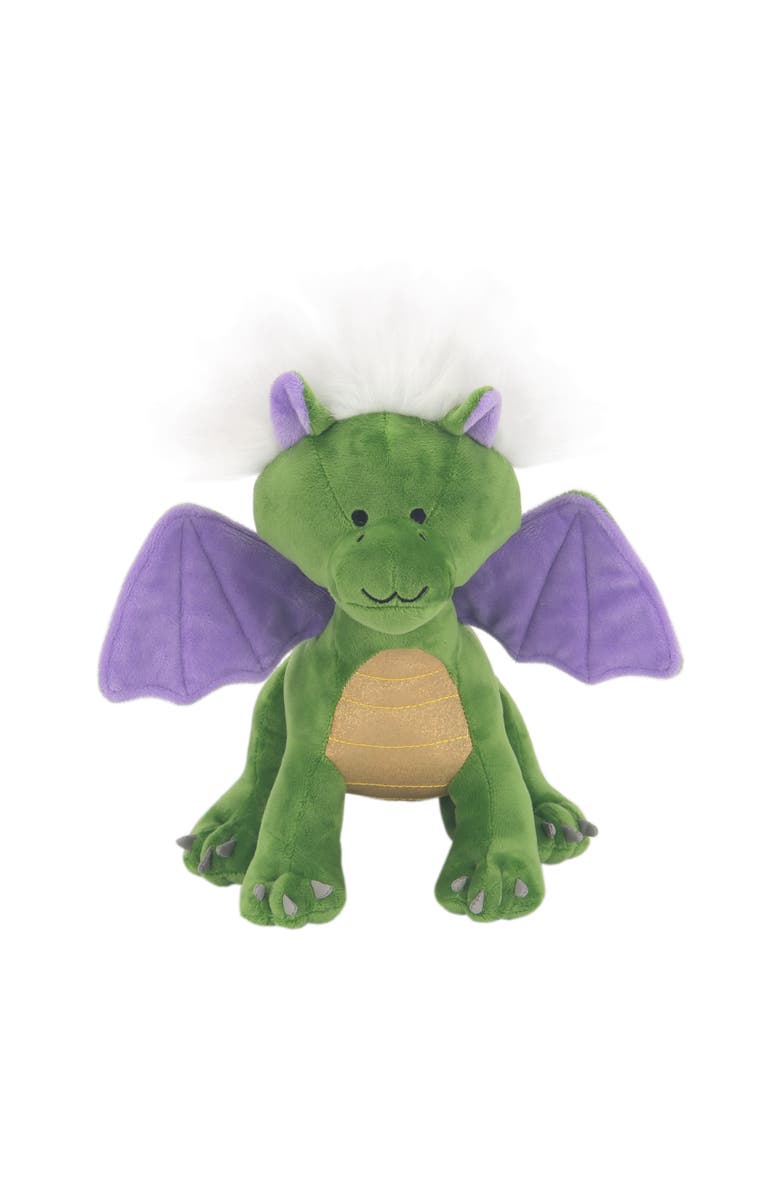 Lambs & Ivy Dragon Plush Stuffed Animal Toy - Gus, Main, color, Green