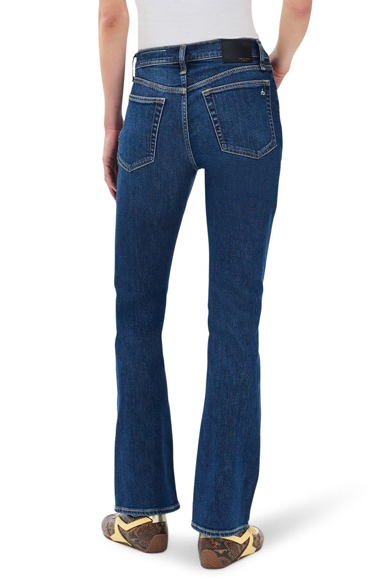 Peyton Mid Rise Bootcut Jeans, Alternate, color, RHINEBECK