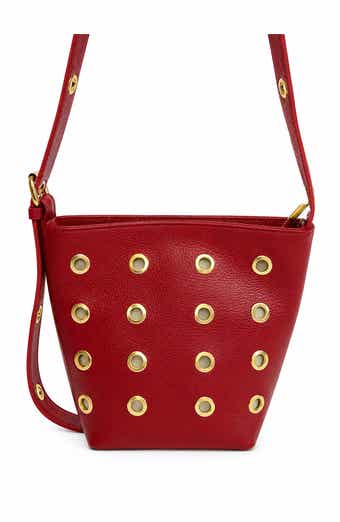 Claudia Studded Leather Shoulder Bag