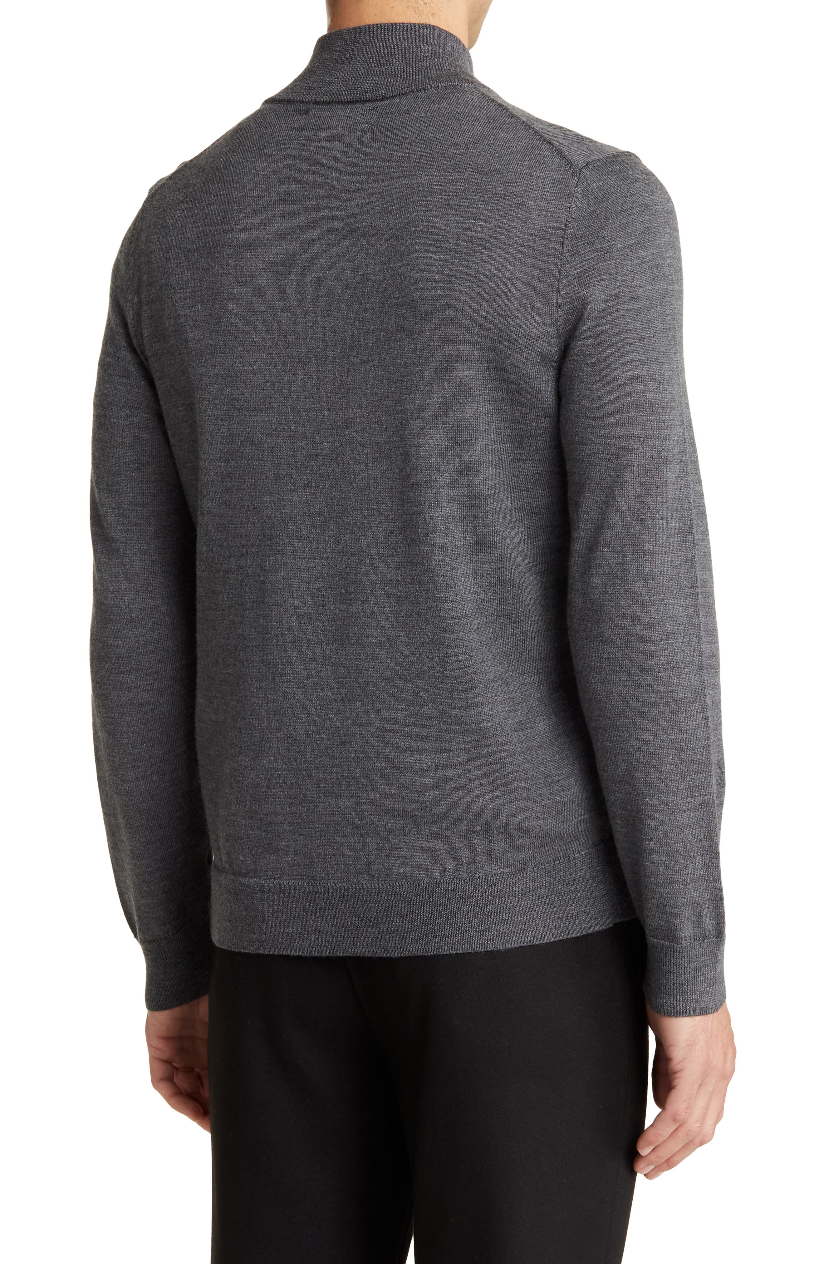 NORDSTROM RACK Half Zip Merino Wool Sweater (Men) | Nordstromrack