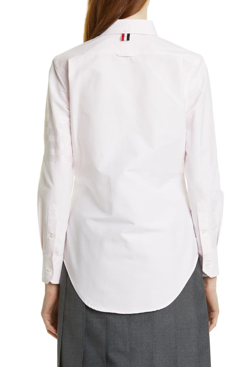 Cotton Button-Down Shirt, Alternate, color, LIGHT PINK