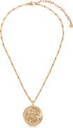Ettika Equestrian Medallion Pendant Necklace