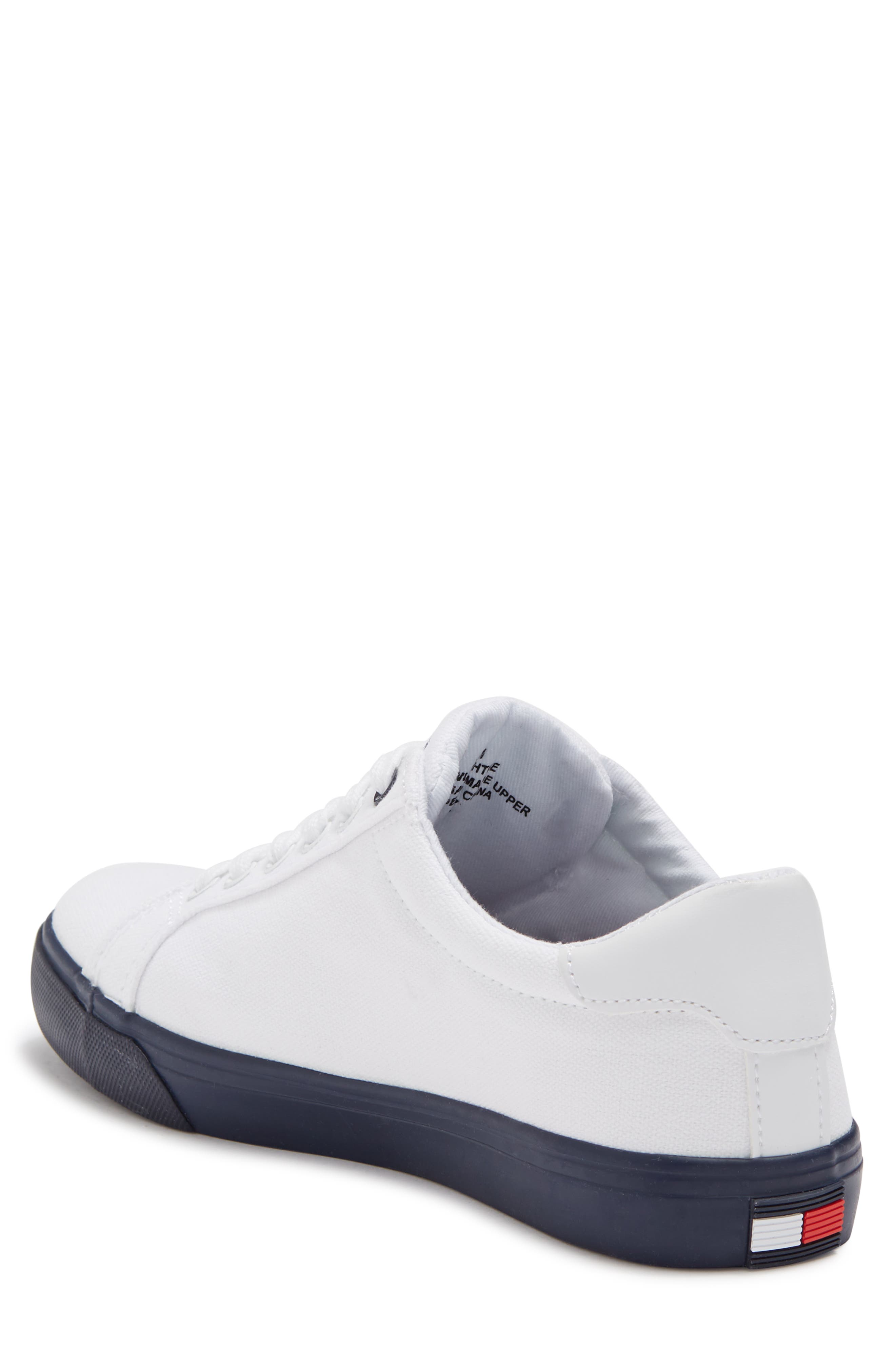 Tommy Hilfiger Logo Canvas Sneaker, Alternate, color, 