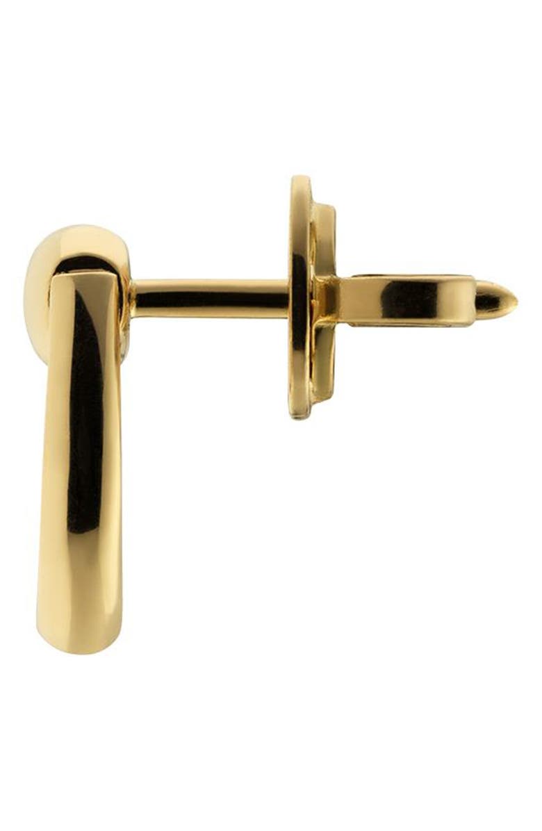 Gucci Horsebit Stud Earrings, Alternate, color, Yellow Gold