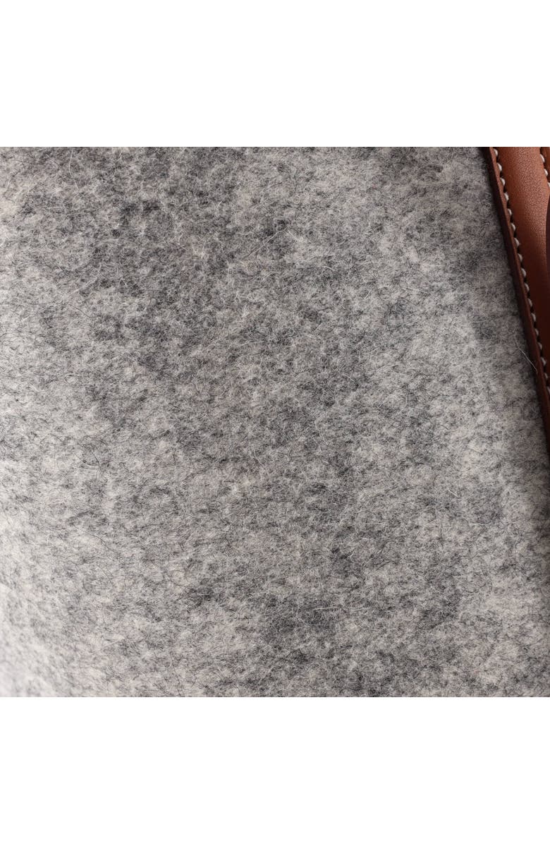 Pre-Owned Hermes Picotin Lock Bag Felt with Leather PM, Alternate, color, Gris Clair