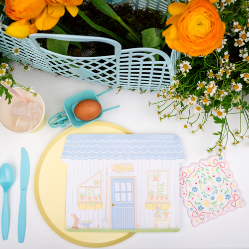 Shop Daydream Society Bunnies In The Garden Garden Shed Large Plates In Asssorted Pre-pack