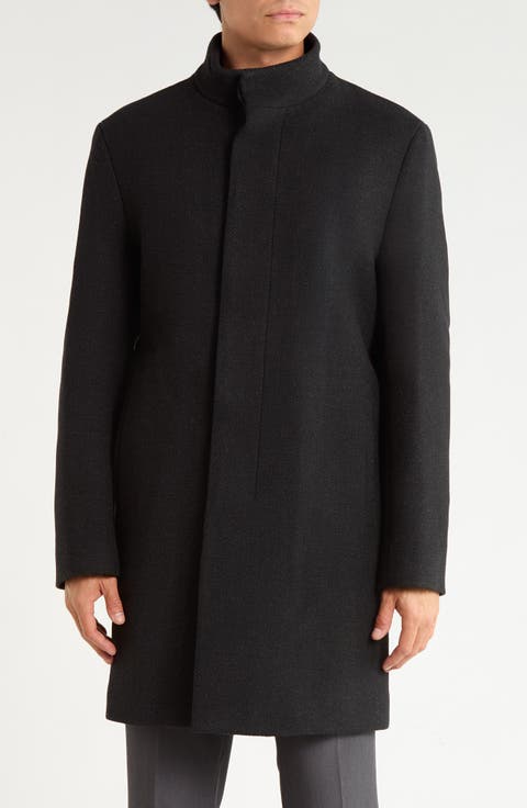 Belvin Melton Wool Blend Coat