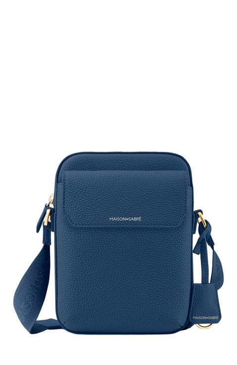 Small Leather Messenger Bag